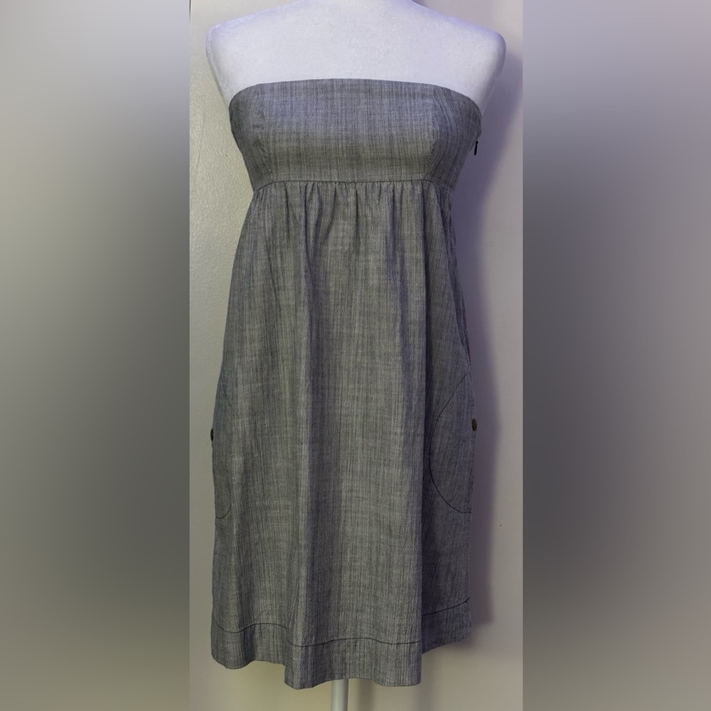 Urban Outfitters BDG Tube Top Gray Women's Dress